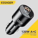 Essager-Carregador de Celular Portátil, Carregador Super Rápido, Tipo C USB, 120W, QC 4.0, PD 3.0, iPhone 15, 14, Samsung — miniatura