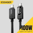 Essager Cabo USB-C PD 100W 5A - Carregamento Rápido — miniatura